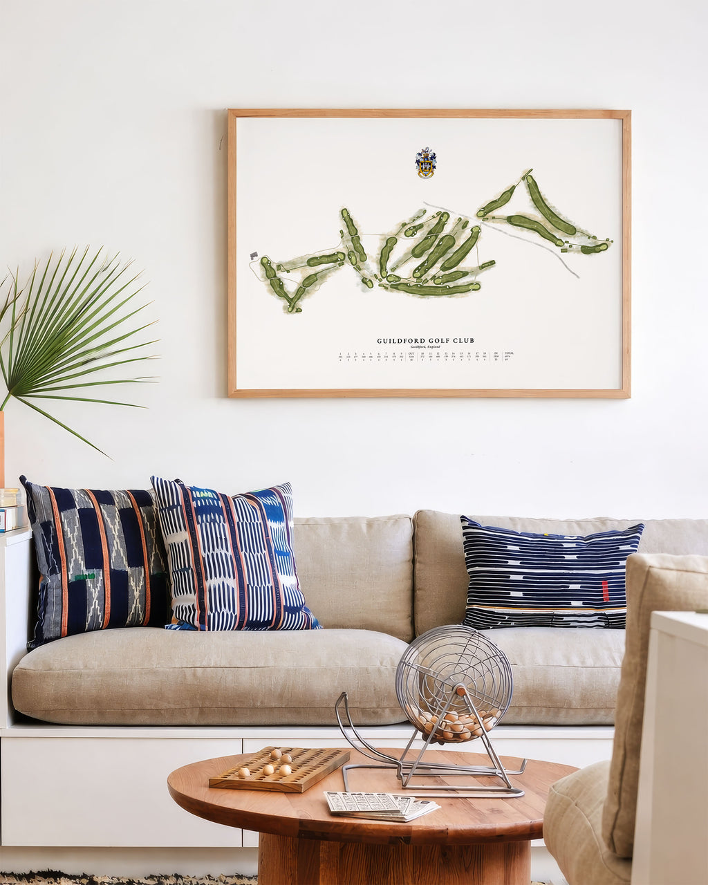 Heritage Hand-Illustrated Golf Course Map