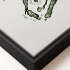 Tray Framed Floating Canvas