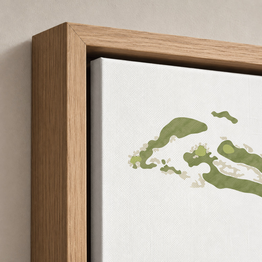 Tray Framed Floating Canvas