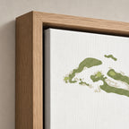 Tray Framed Floating Canvas