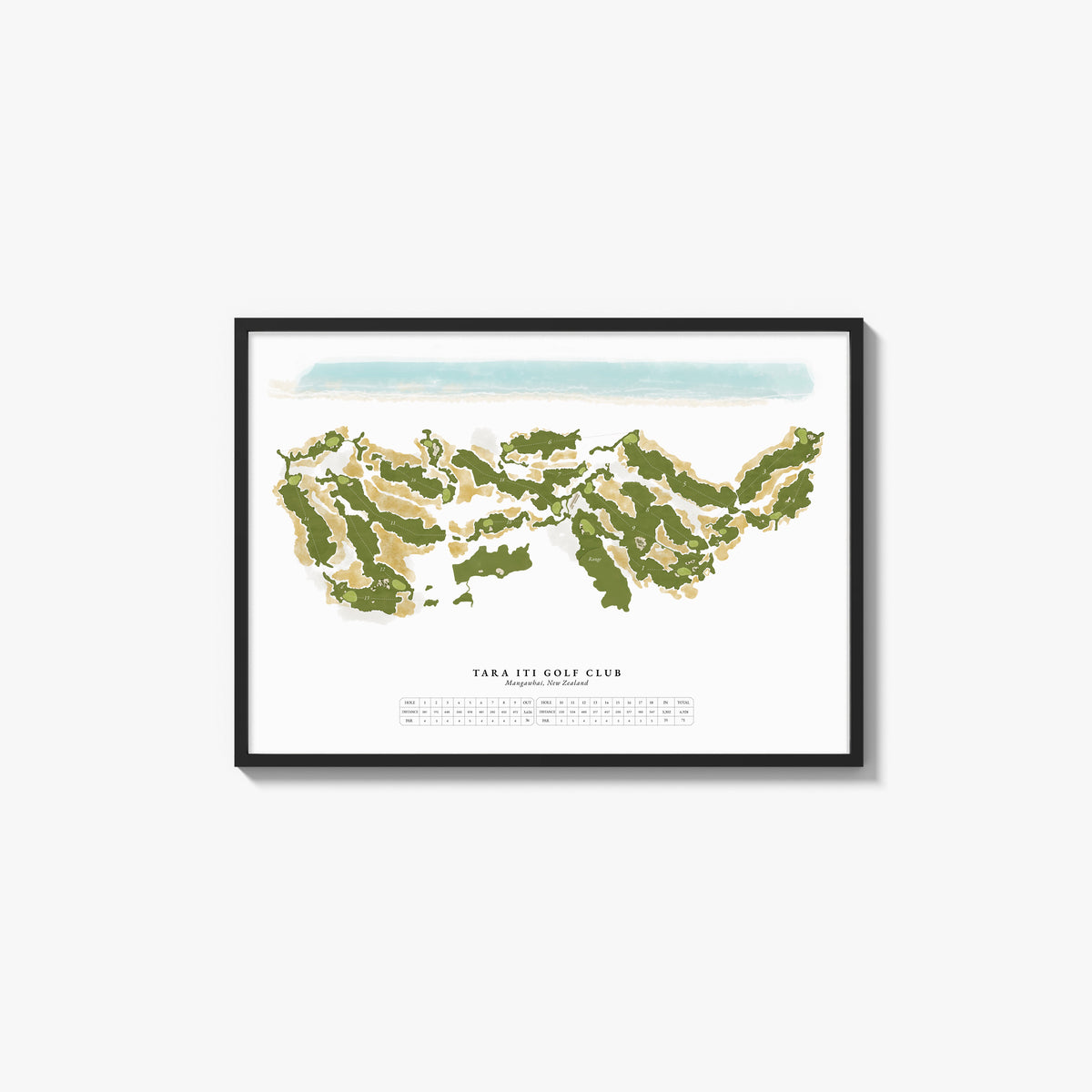 Custom Course Map