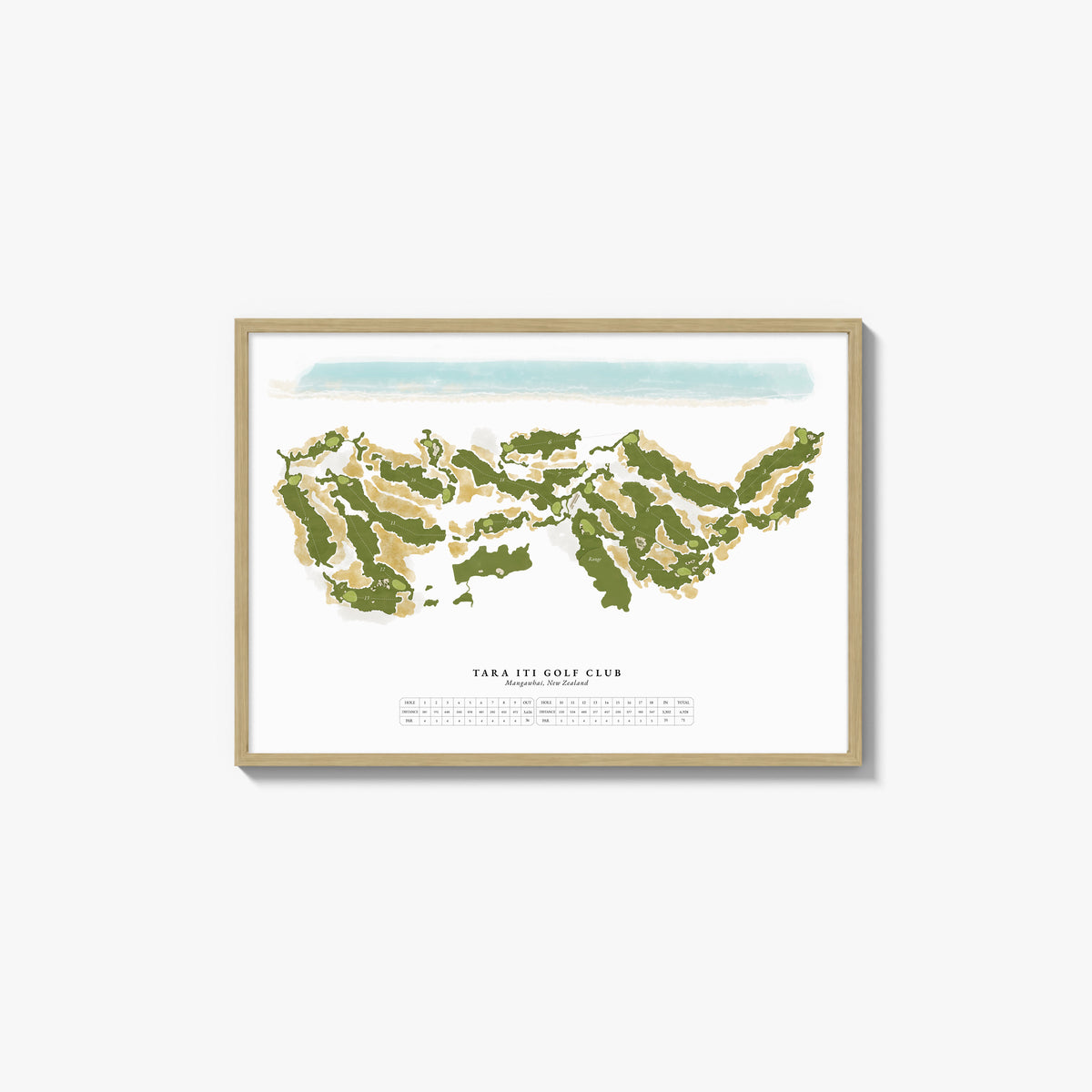 Custom Course Map