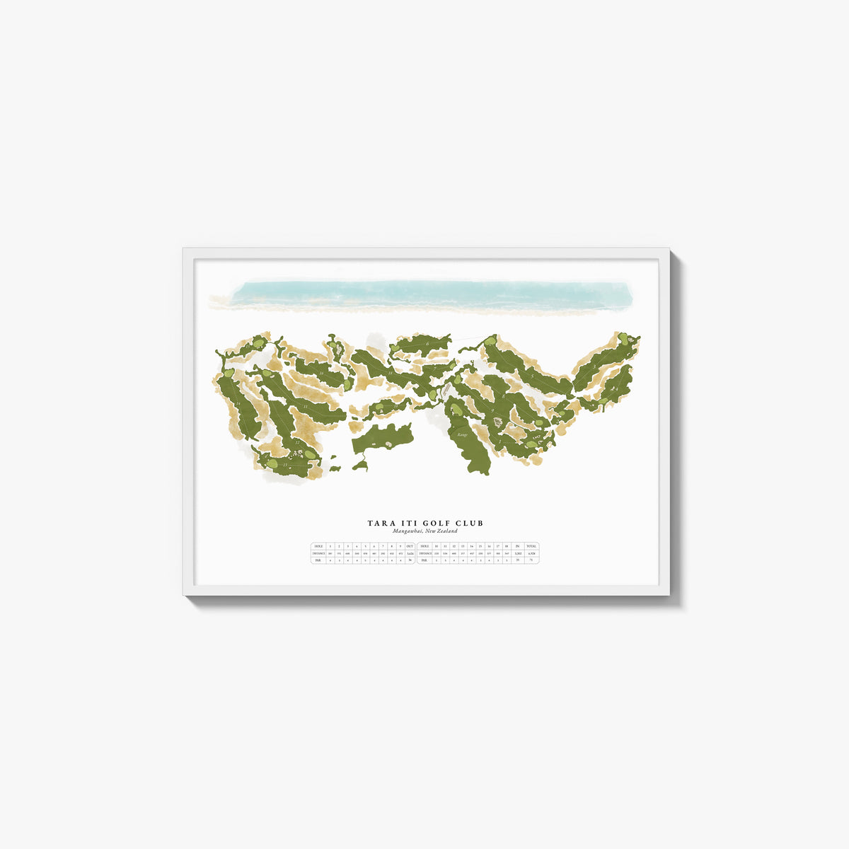 Custom Course Map