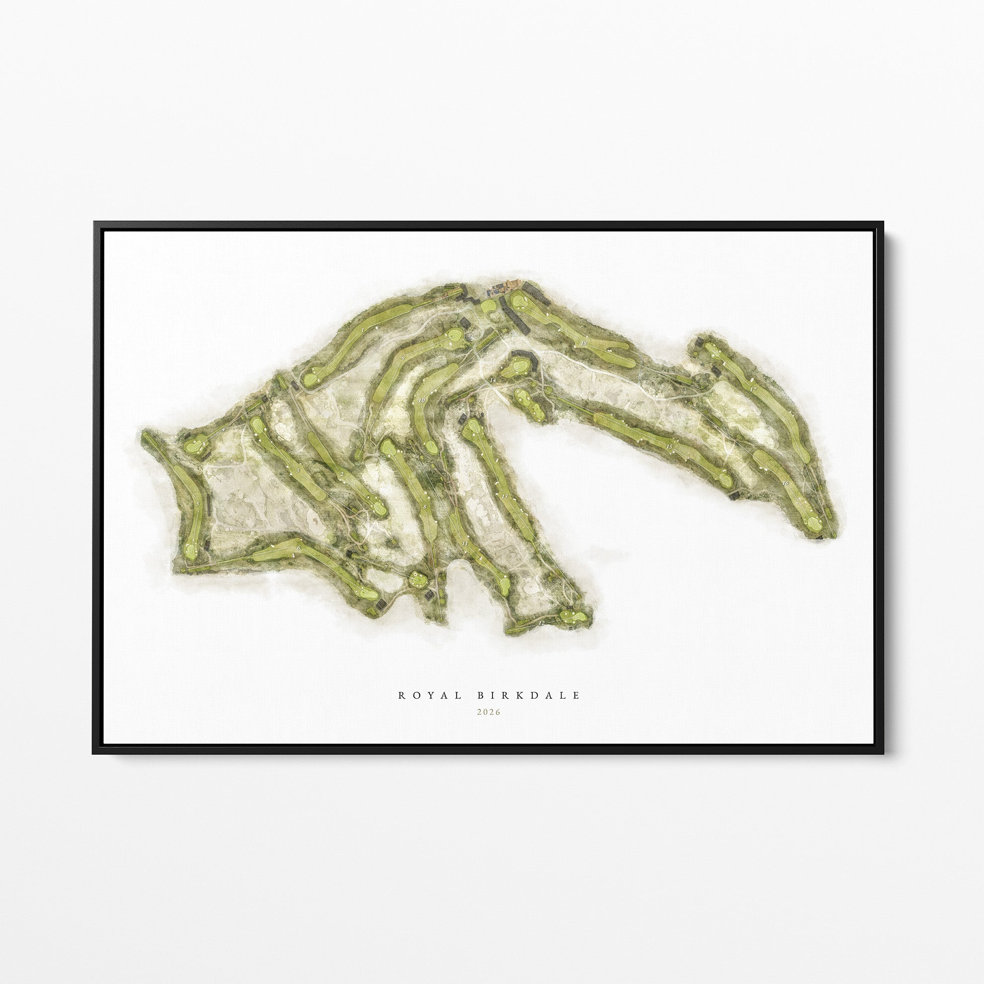 Tray Framed Floating Canvas