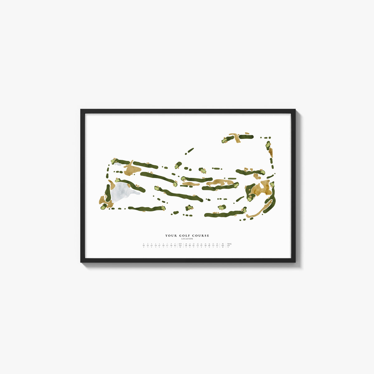 Custom Course Map