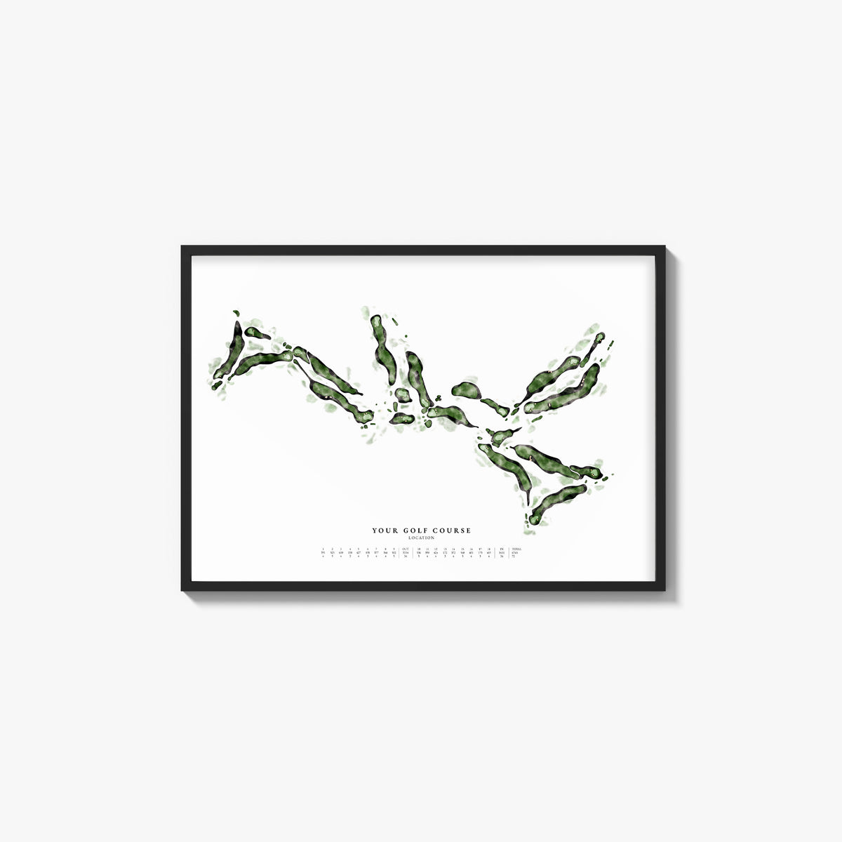 Custom Course Map