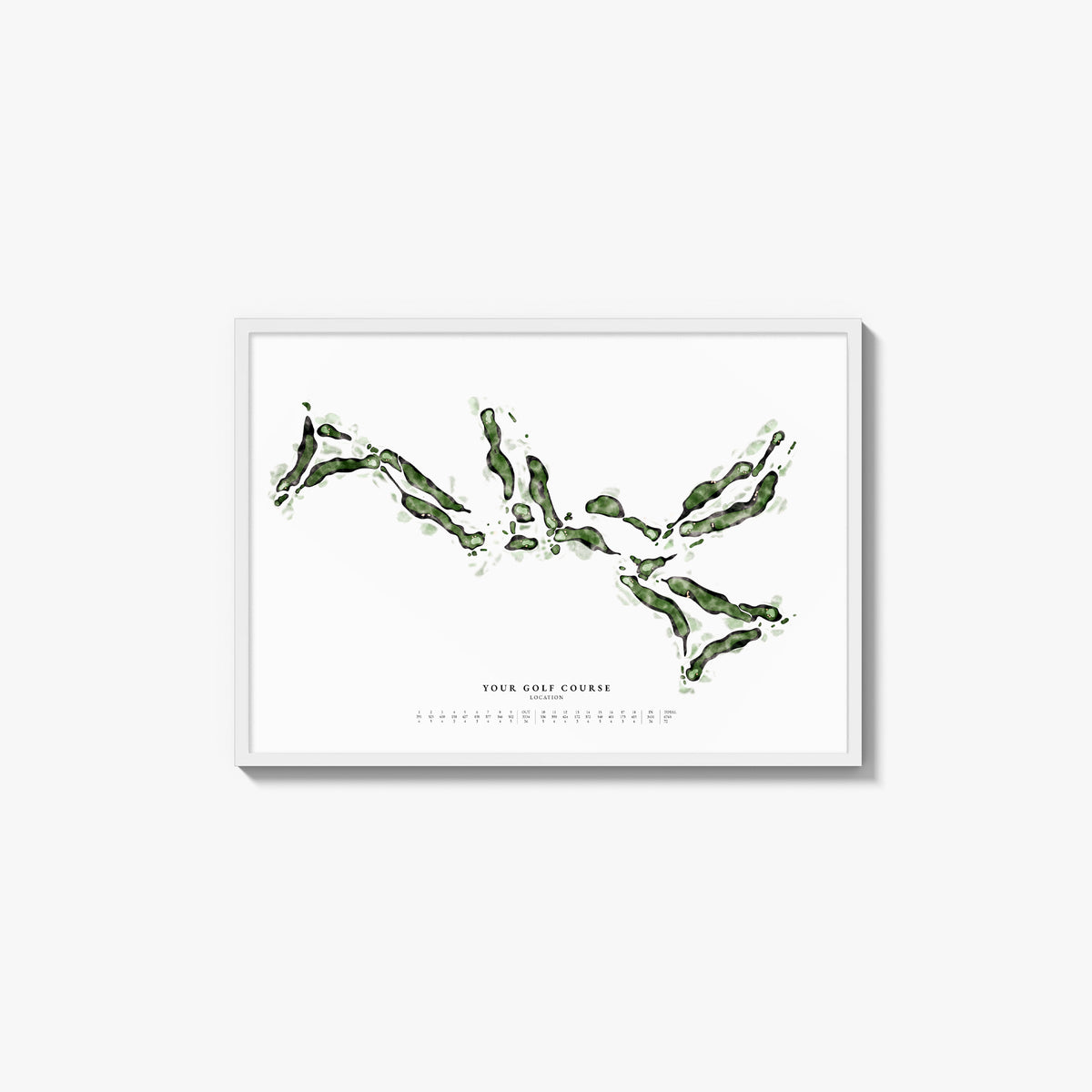 Custom Course Map
