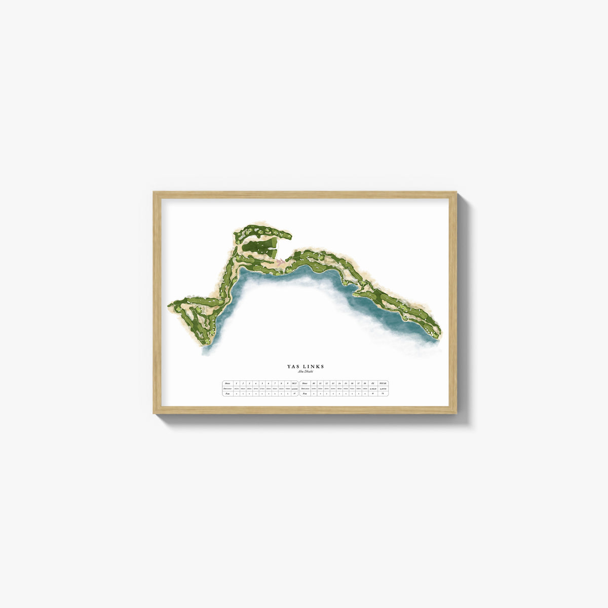 Custom Course Map