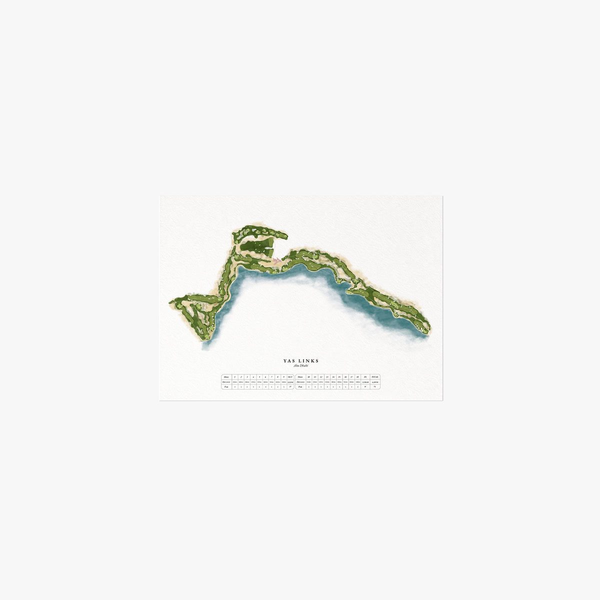 Custom Course Map