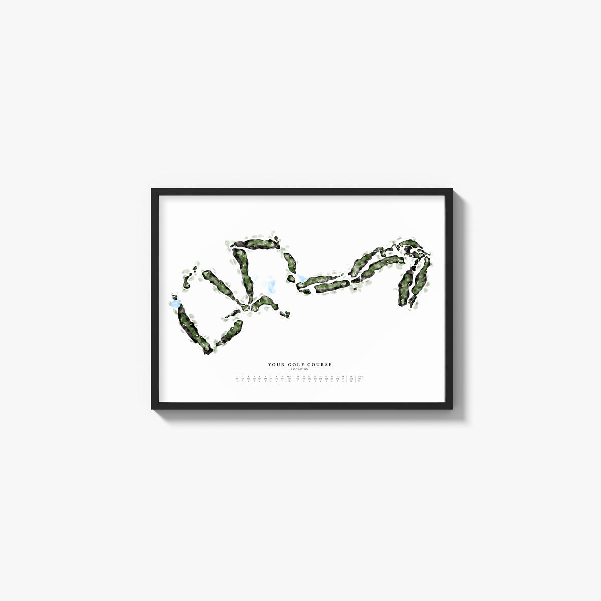 Custom Course Map