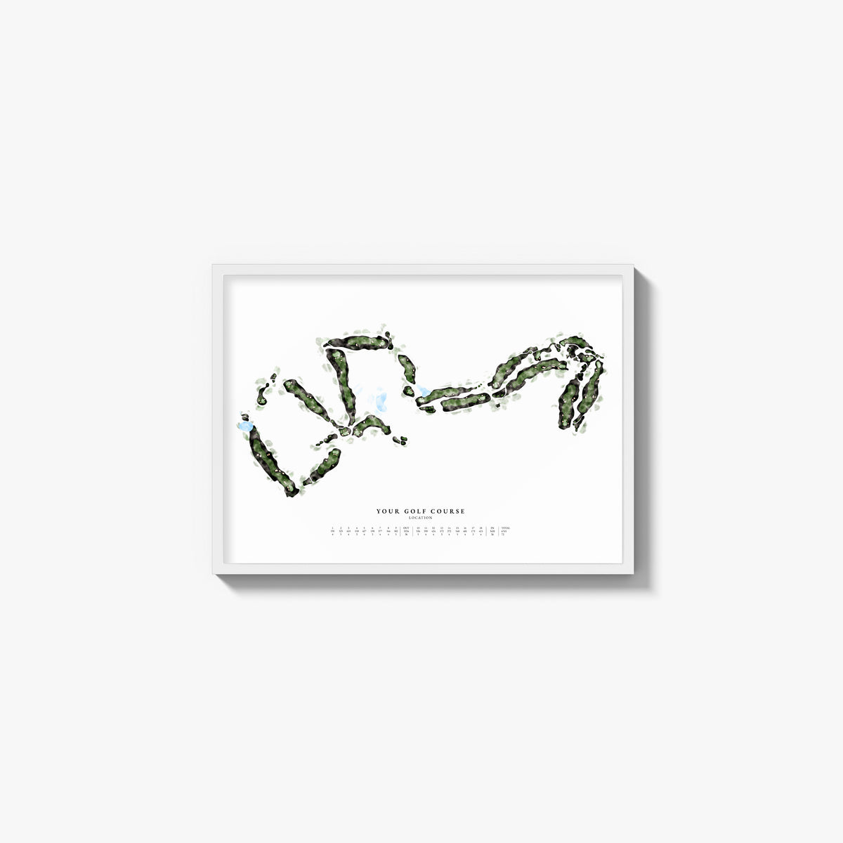 Custom Course Map