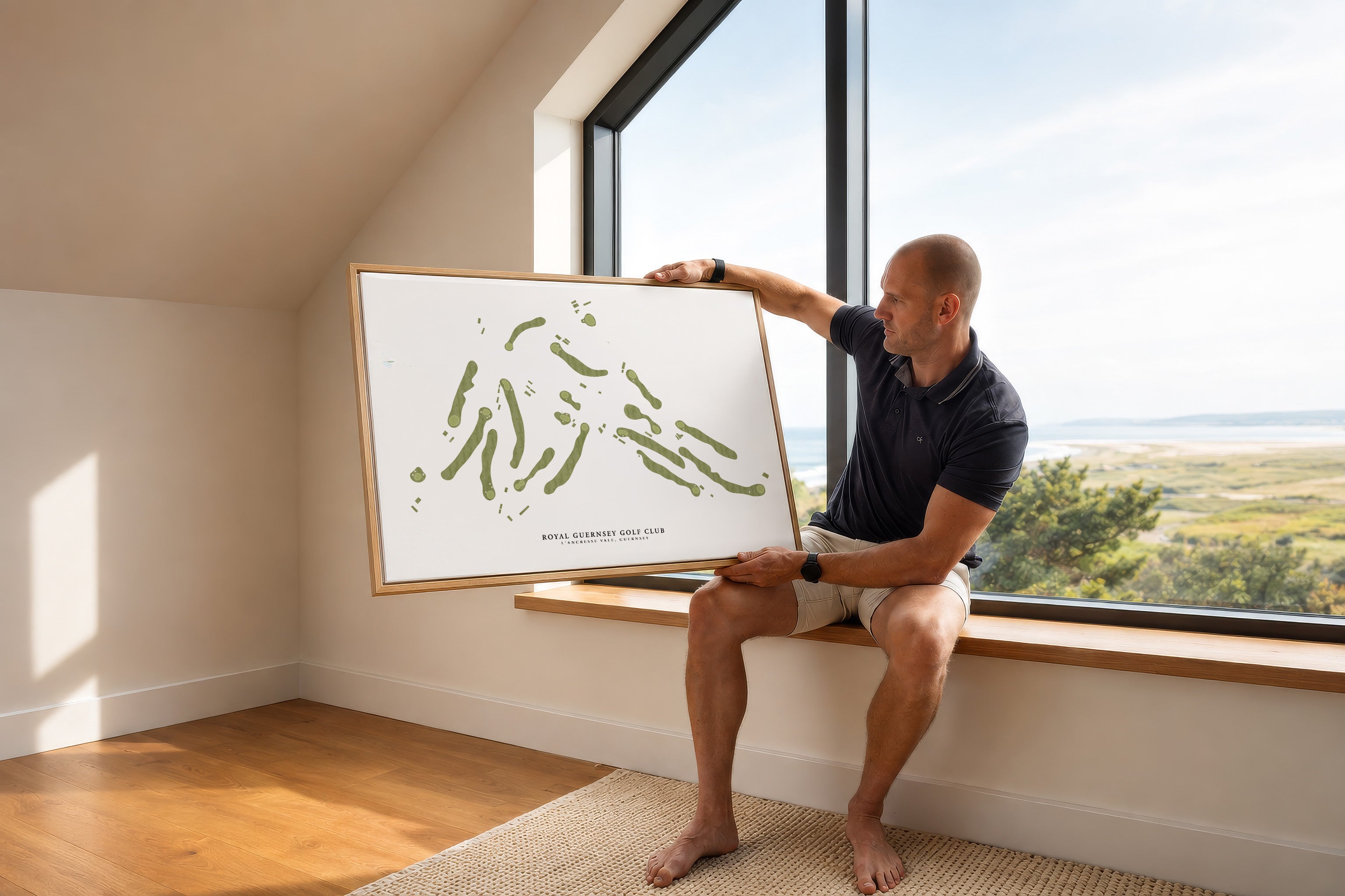 Tray Framed Floating Canvas