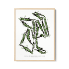 Royal Wimbledon - Hand-Illustrated Golf Course Print