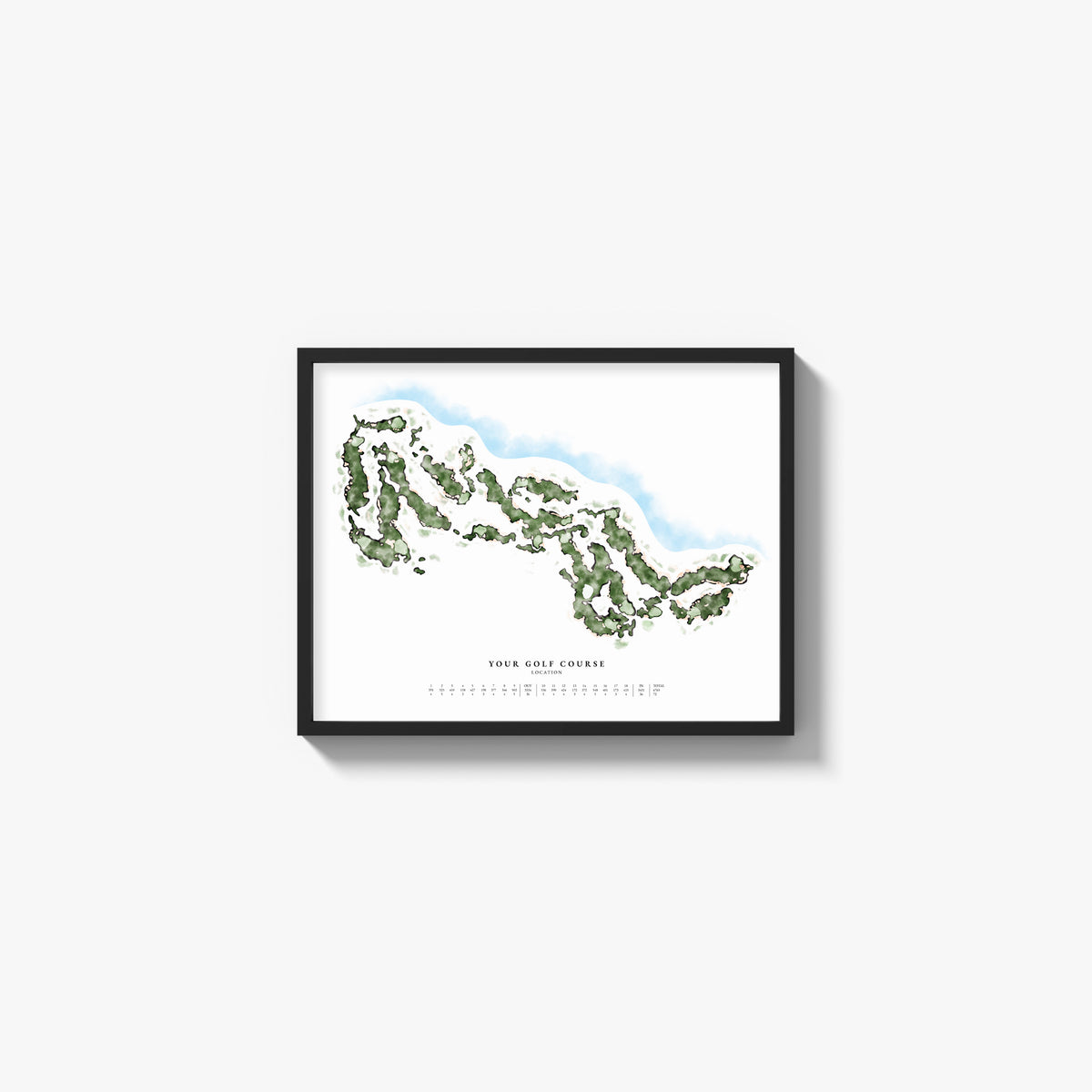 Custom Course Map