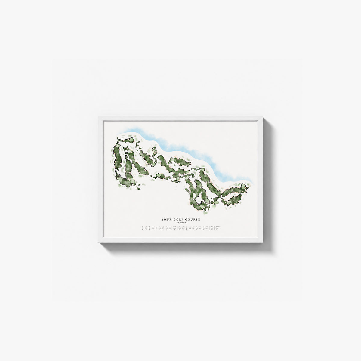 Custom Course Map