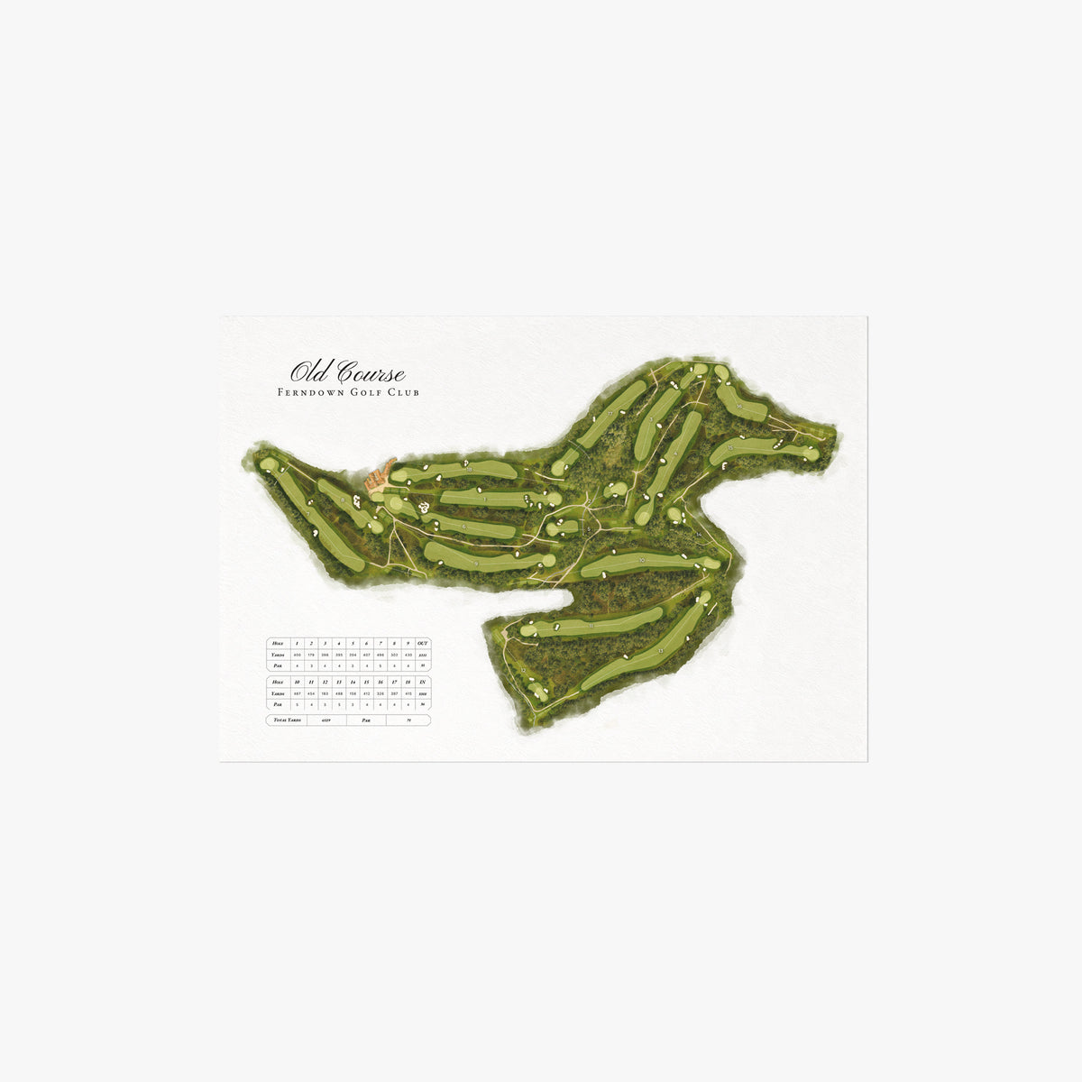 Custom Course Map