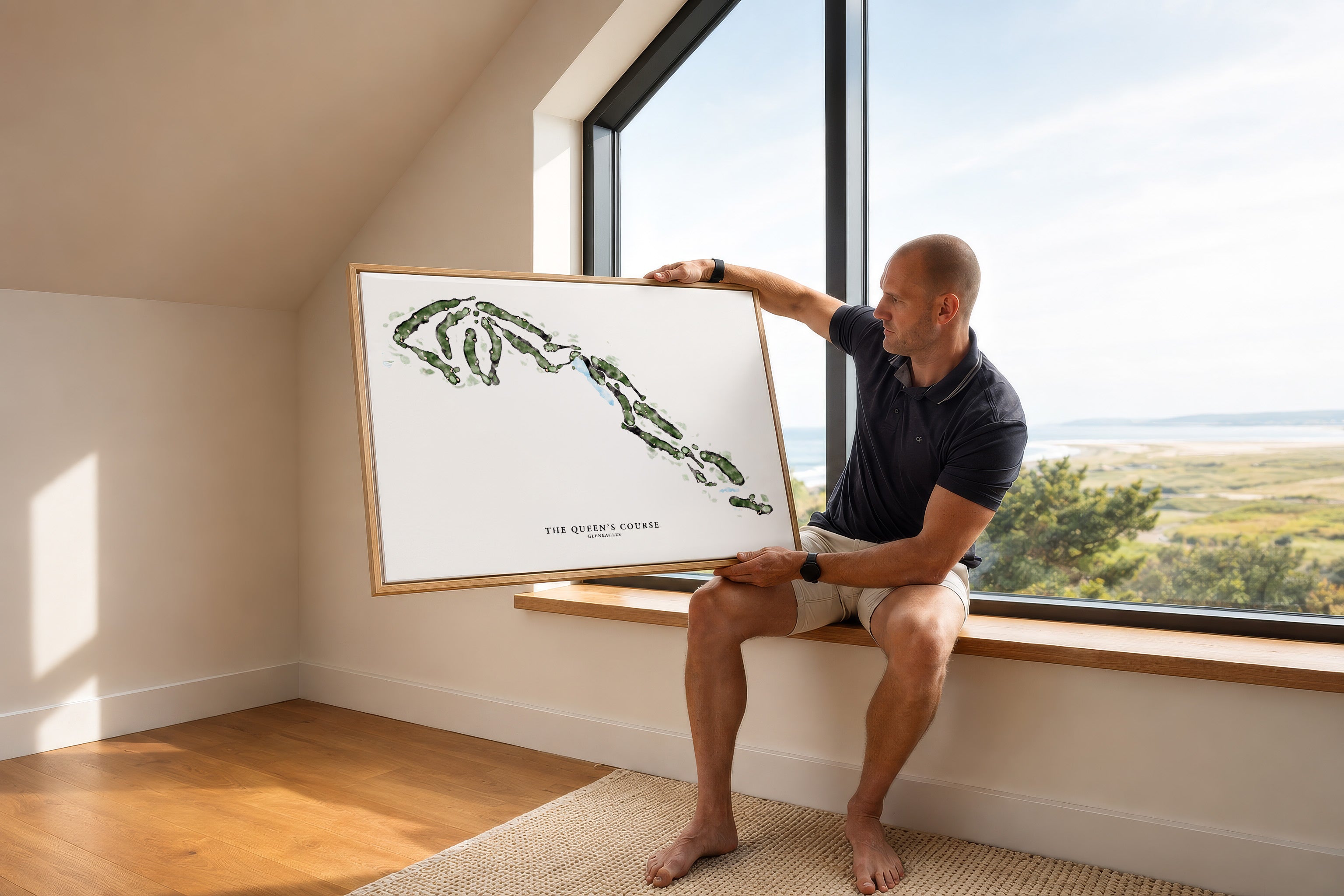 Tray Framed Floating Canvas