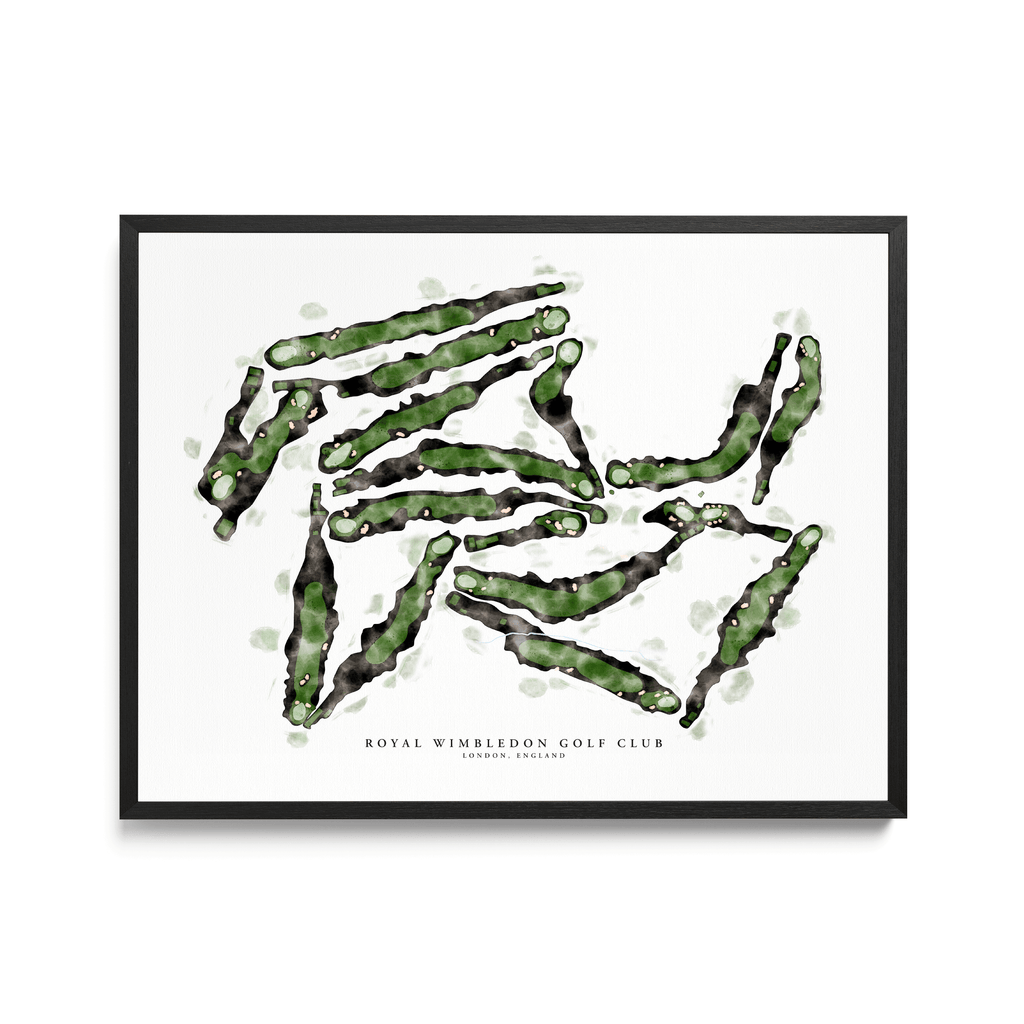 Royal Wimbledon - Hand-Illustrated Golf Course Print
