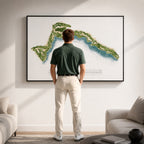 Tray Framed Floating Canvas