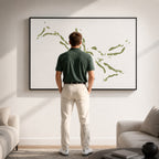 Tray Framed Floating Canvas