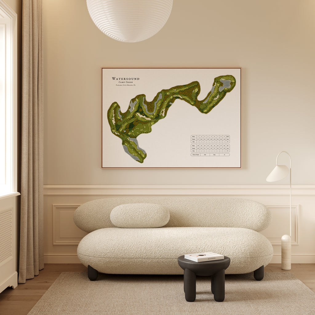 Tray Framed Floating Canvas