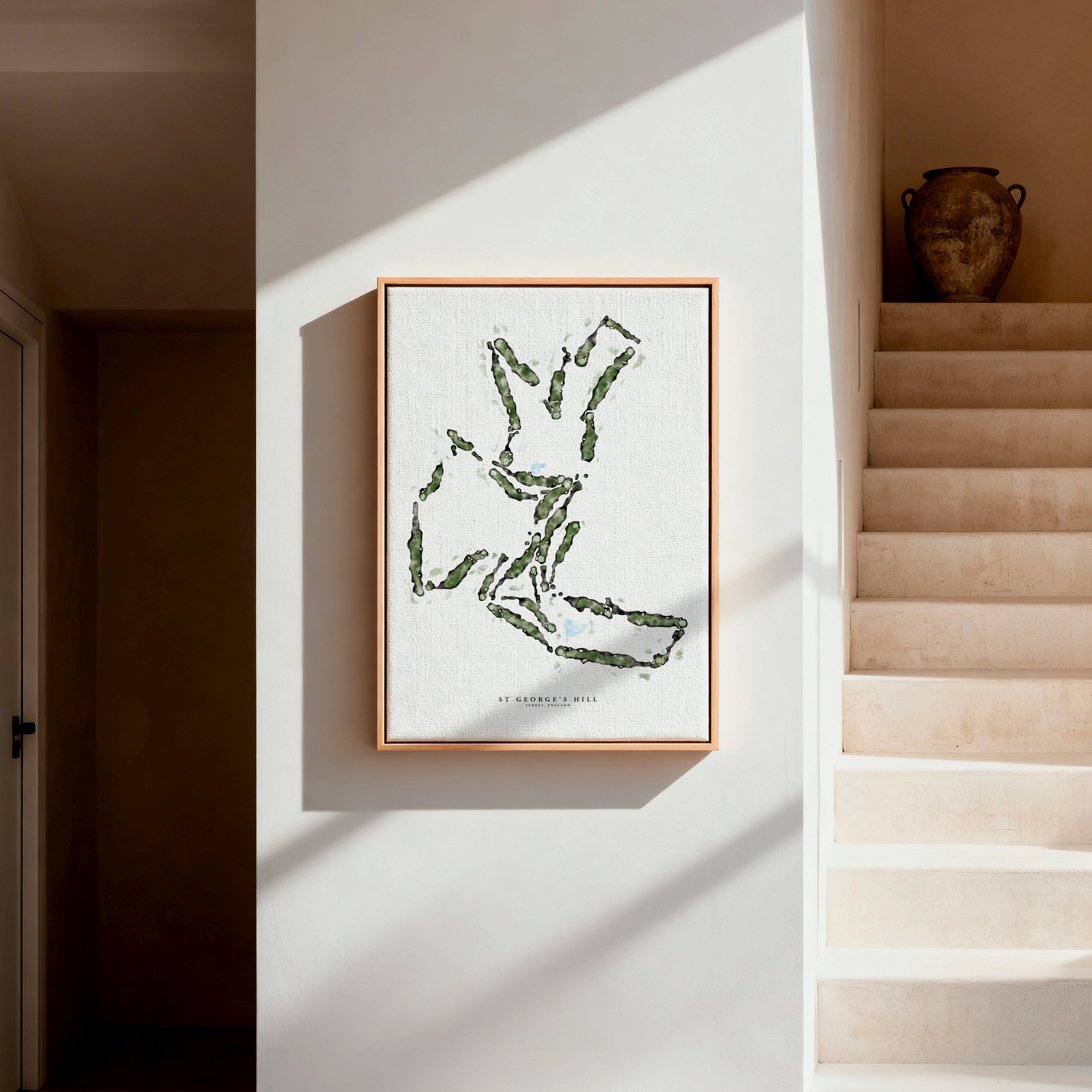 Tray Framed Floating Canvas