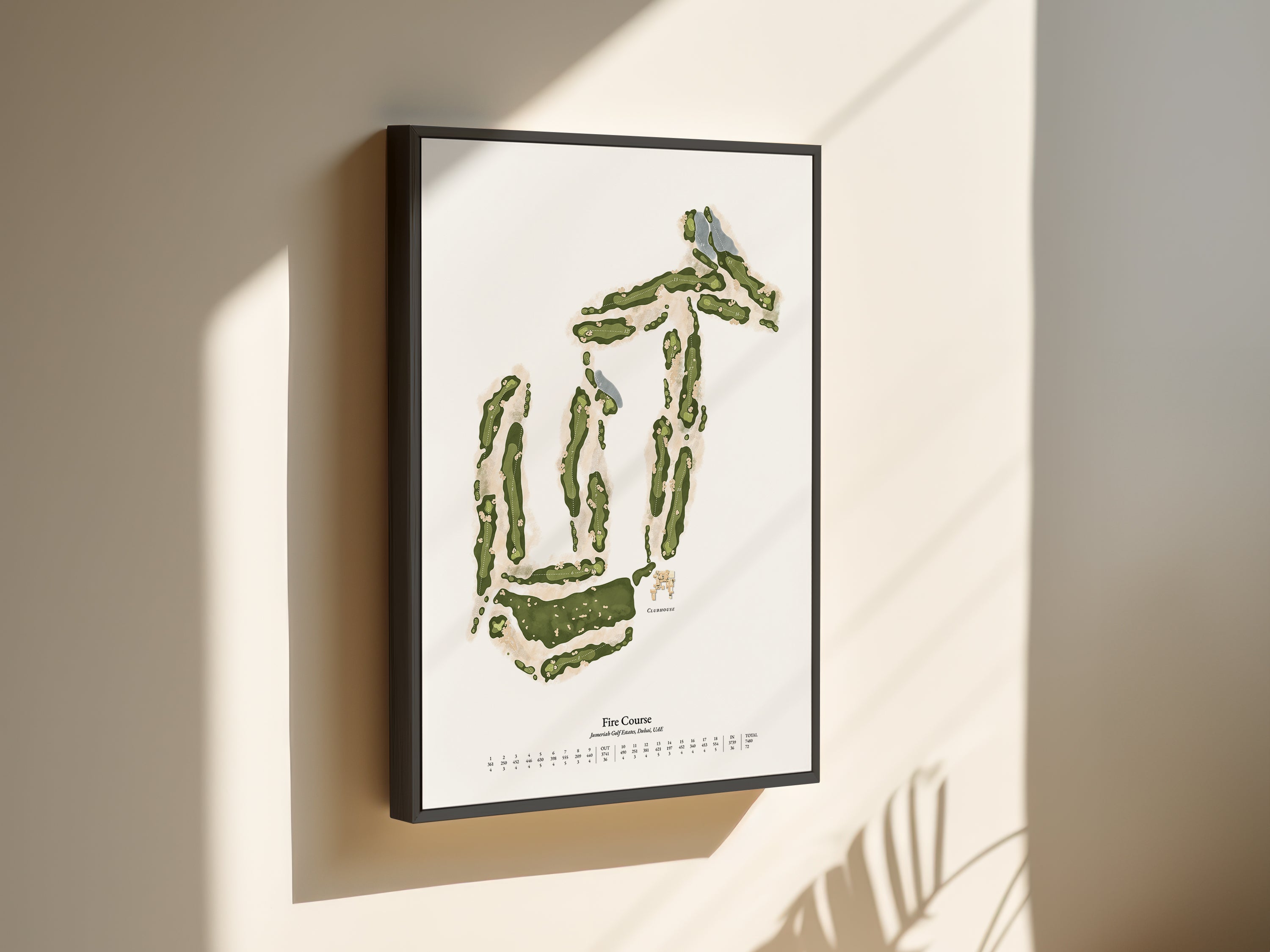 Tray Framed Floating Canvas