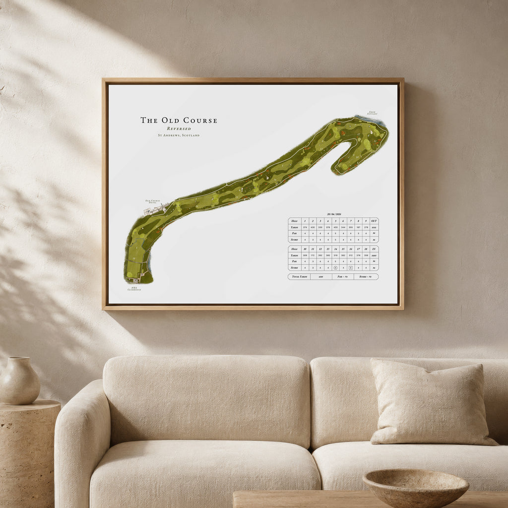 Tray Framed Floating Canvas