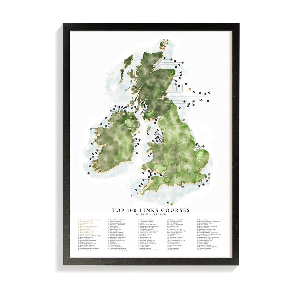 Top 100 Links Courses - Britain & Ireland